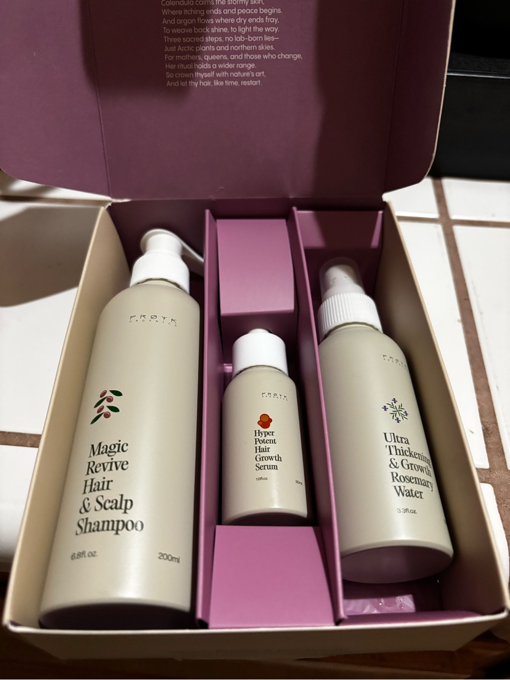 Magic Revive Hair & Scalp Shampoo Set - Cream